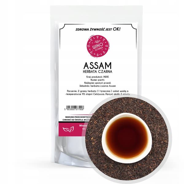 Indisk svart assam-te - 50 g