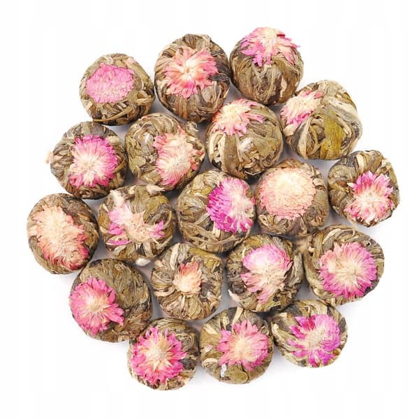 LICHI BALL vitblommande te - 3 st