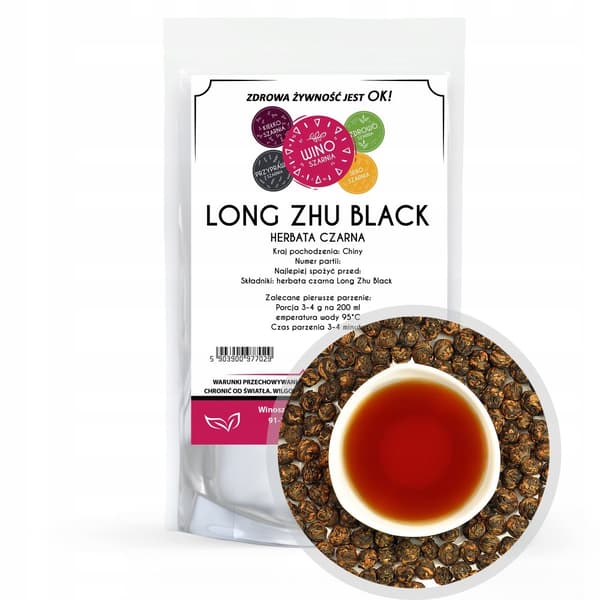 LONG ZHU BLACK musta tee - 50g