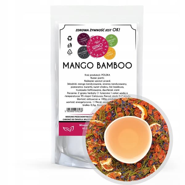 Mango Bambu Fruktte - 100g Tango