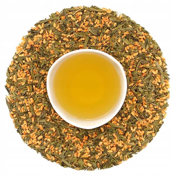 Genmaicha vihreä tee paahdetulla riisillä 100g
