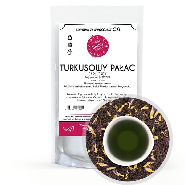 Earl Grey Turquoise Palace sort te - 100g