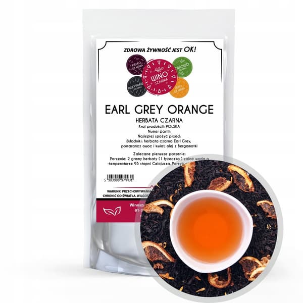 Earl Grey ORANGE musta tee - 100g
