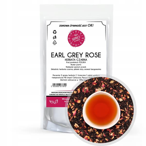 Earl Grey Rose sort te - 50g