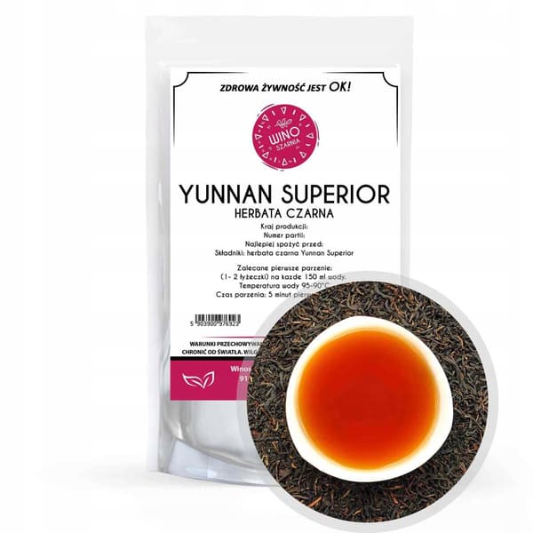 YUNNAN SUPERIOR sort te 500g