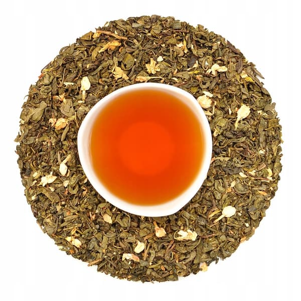 Grönt jasmin grönt te med jasmin 500g