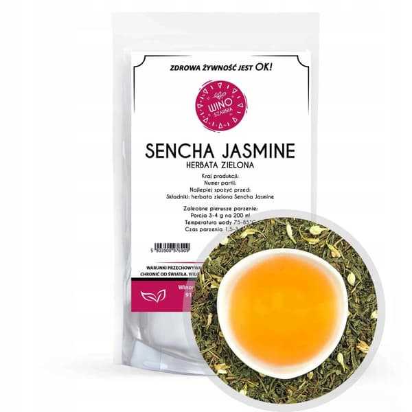 Sencha Jasmin Jasmin grøn te 1 kg