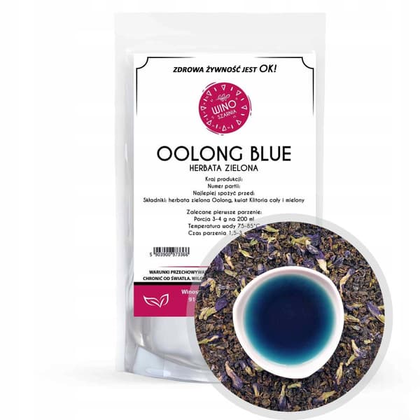 Blå Oolong te med Clitoria blomst 1 kg