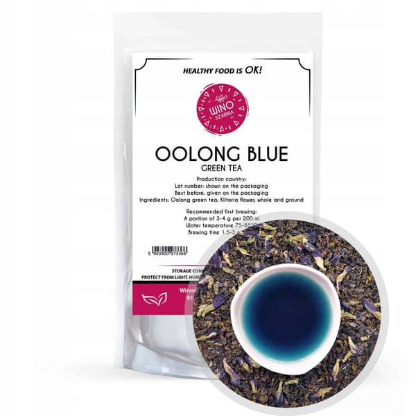 Blå Oolong te med Clitoria blomst 50g