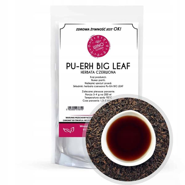 PU-ERH BIG LEAF Rød te - 500g