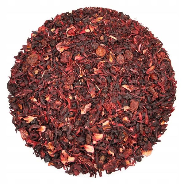 Vadelma Lipowo Hibiscus Tea - 50 g Hibiscus Flower Flavor Maustesekoitus