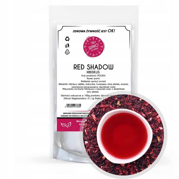 Red Shadow Hibiscus Tea - 50g Hibiscus Flower Flavor Flavor Blend