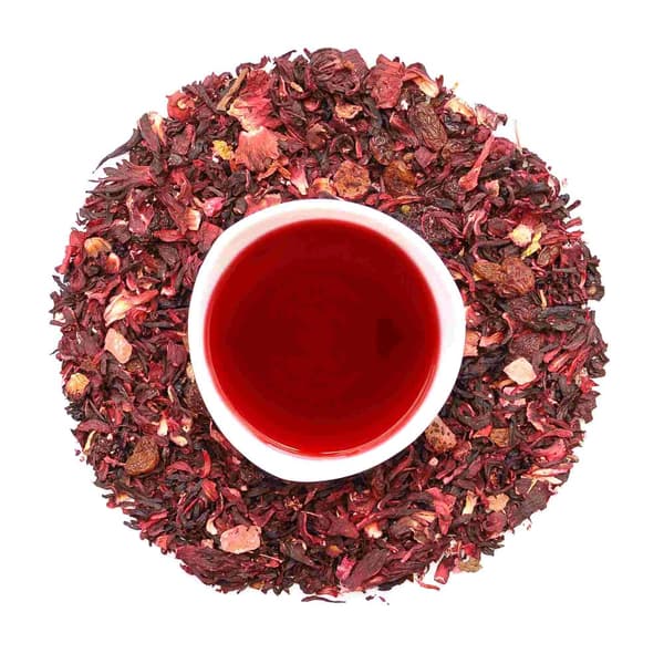Cherry Rom Hibiscus Tea - 100 g Hibiscus Flower Flavor Blend