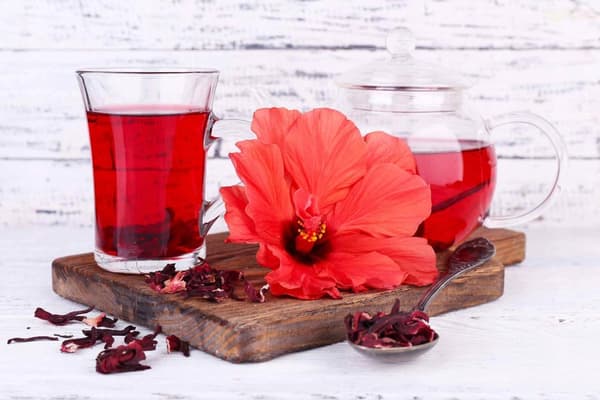 Cherry Rom Hibiscus Tea - 100 g Hibiscus Flower Flavor Blend