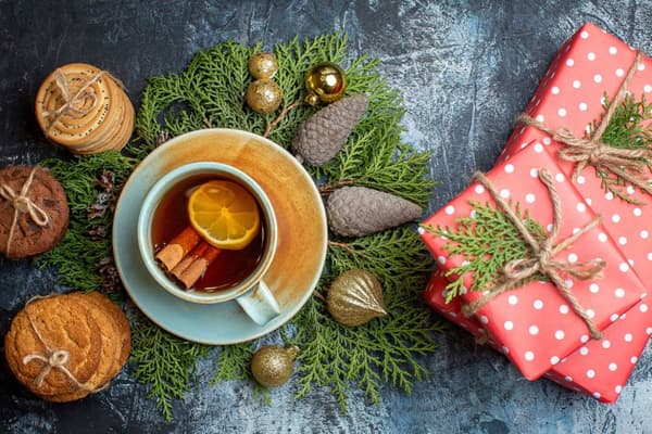 Christmas First Star musta tee - 50g