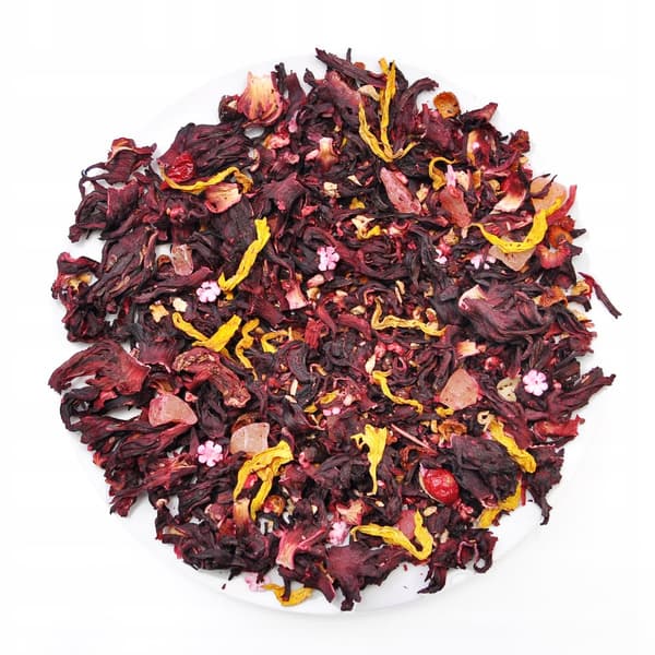 SNEHVID Julefrugtte 50g Hibiscus Te