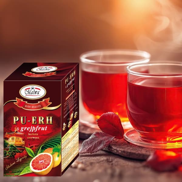 PU-ERH punainen tee ja greipin makuinen 20 pussia / MALWA