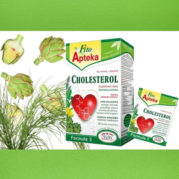 Kosttillskott KOLESTEROL 20 påsar / MALWA
