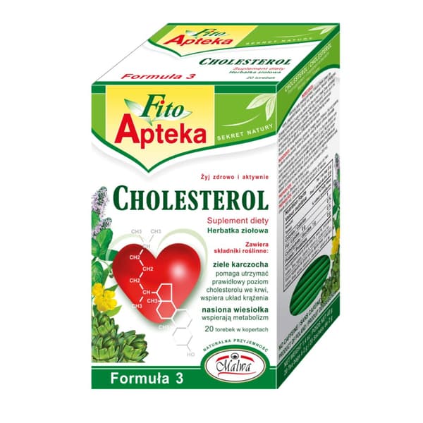 Kosttillskott KOLESTEROL 20 påsar / MALWA