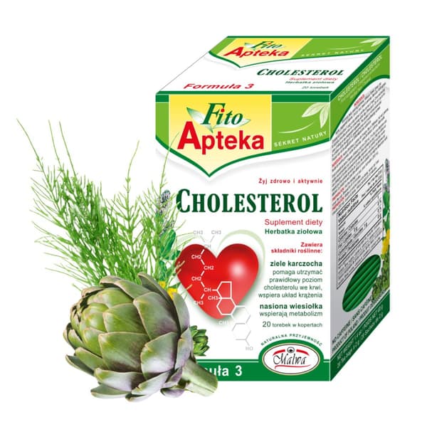 Kosttillskott KOLESTEROL 20 påsar / MALWA