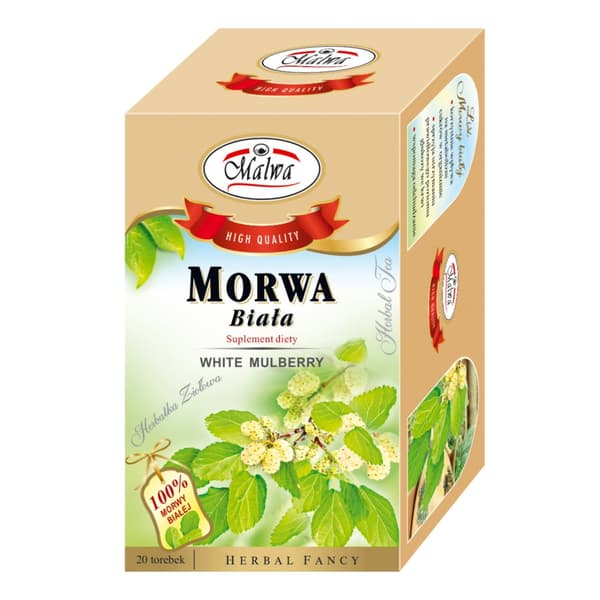Ravintolisä VALKOINEN MULPERINMARJA Yrttitee 20 pussia / MALWA