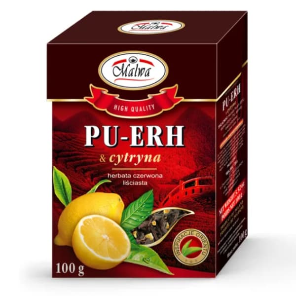 PU-ERH punainen tee sitruunanmakuinen 20 pussia / MALWA