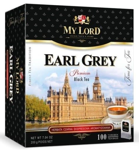 Earl Grey svart te 100 påsar / Malwa