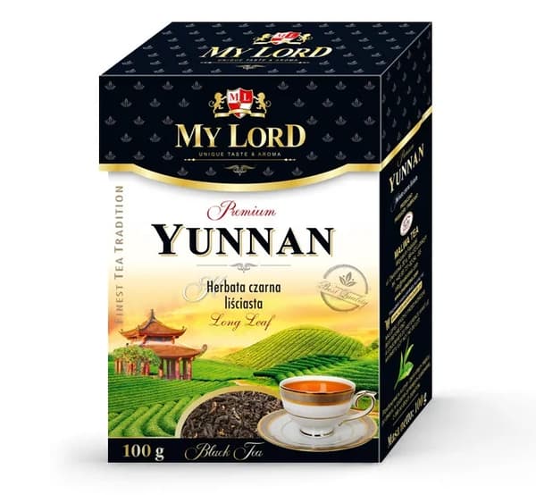 Musta irtolehtitee MY LORD YUNNAN 100g / Malwa