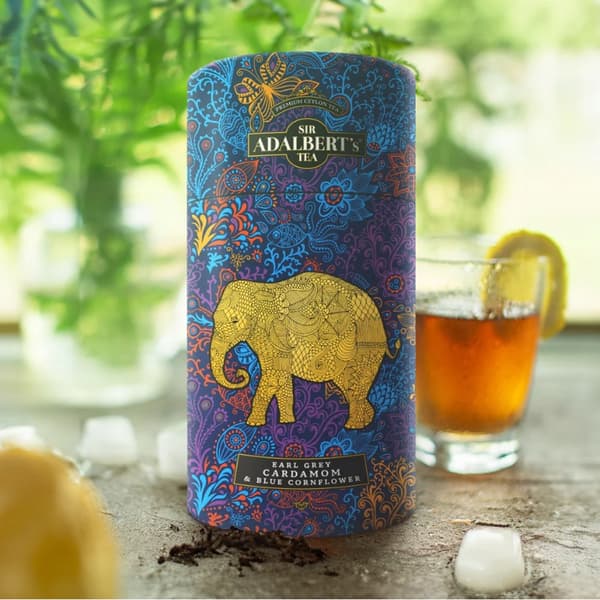 Irtolehtitee EARL GREY KARDEMUMMA & SININEN RUISKUKKA ADALBERT'S 100 g