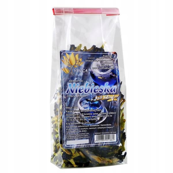 Clitoria ternatea -kukka 100 % sinistä teetä Proherbis 30 g