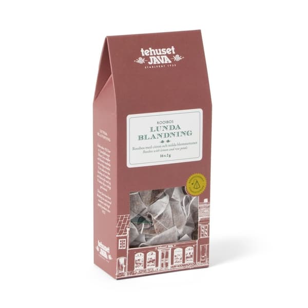 Te Lundablandning Rooibos Tepåsar 16st