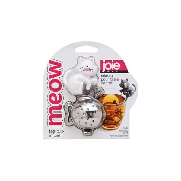 Te-infuser - Kattinfuser - Fiskboll - Rostfritt stål 18/8 - Utan BPA - Rolig och originell