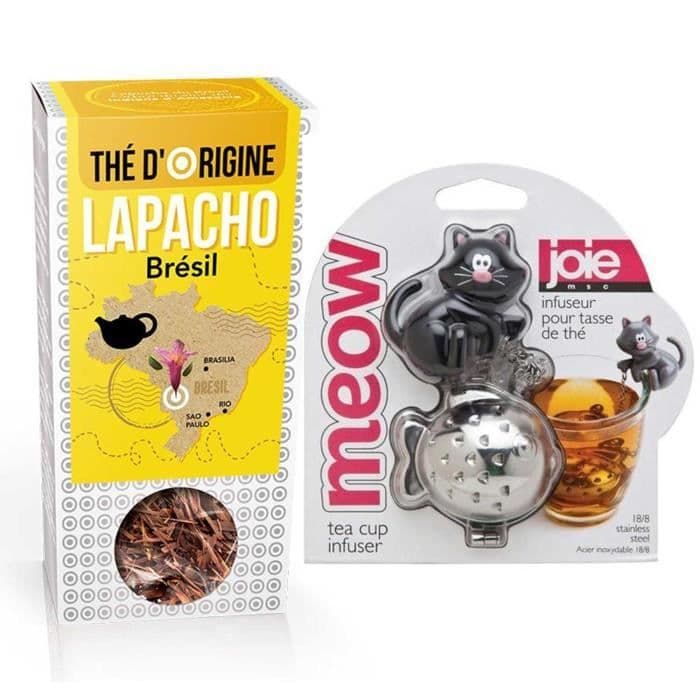 Svart kattfisk-teboll + brasilianskt Lapacho-te 70 g