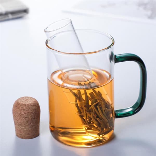 Smagfuld og elegant te infuser tea te-si i glas
