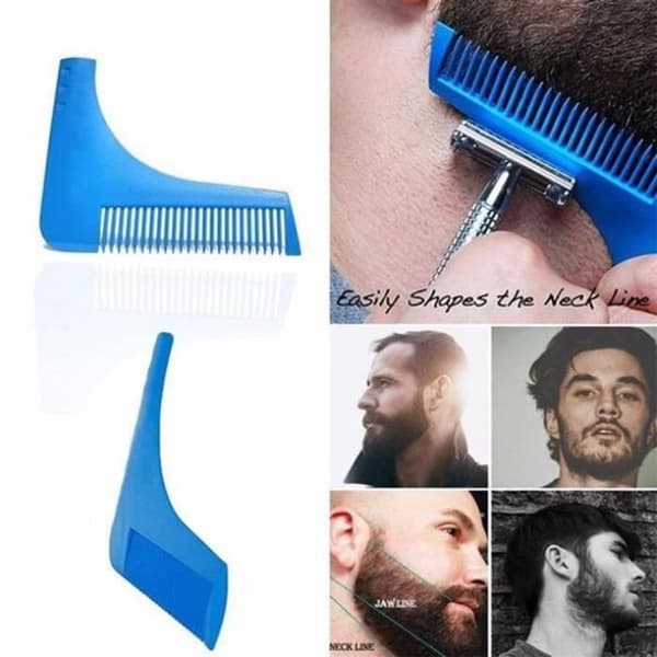 Skägg Symmetry Styling Shaping Kam ansikte rött hår