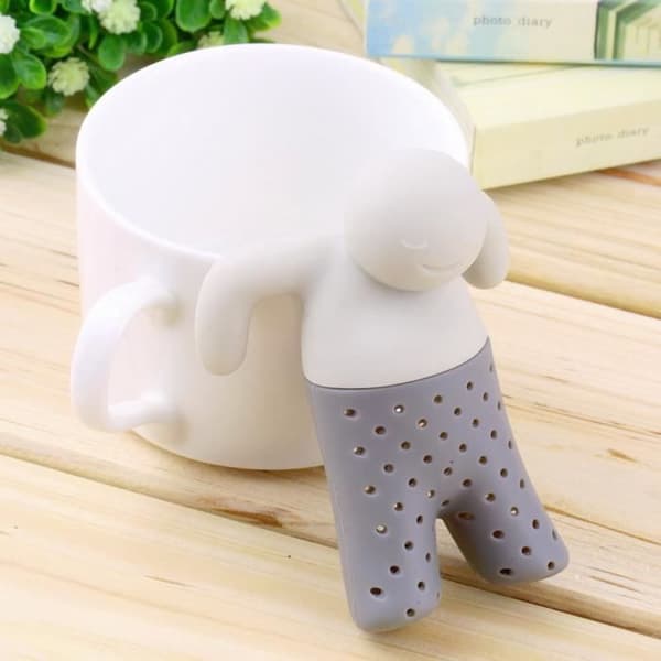 1 st Tekanna Söt tesil, silikon teinfuser Kryddfilterverktyg Tekanna tepåsar för te och kaffe Dryckesartiklar