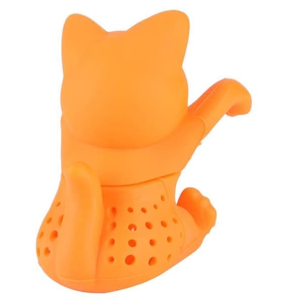 ESTINK Tea Infuser Cat Shape Silikon Te Infuser Tillbehör för hemmakontoret