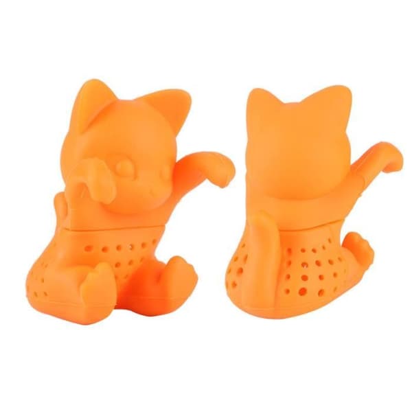 ESTINK Tea Infuser Cat Shape Silikon Te Infuser Tillbehör för hemmakontoret
