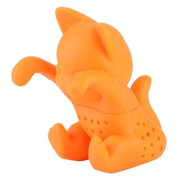 ESTINK Tea Infuser Cat Shape Silikon Te Infuser Tillbehör för hemmakontoret
