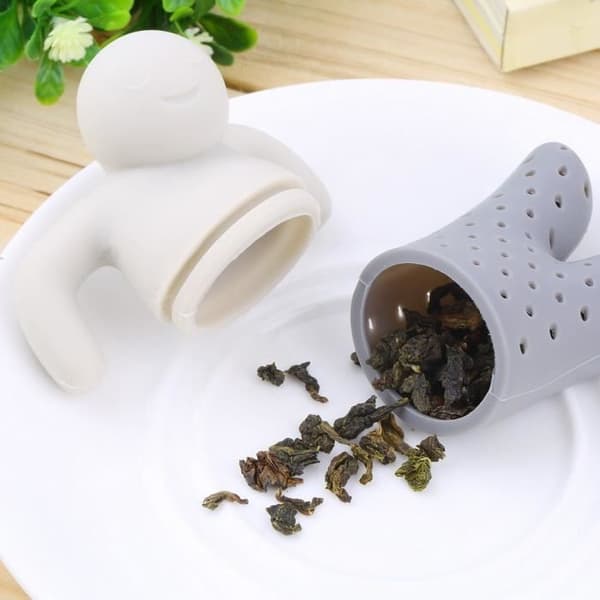 Manformad silikon te-infuserare
