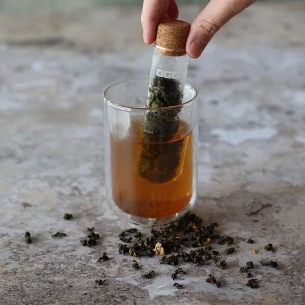 OGO LIVING - YCARE GLASS TUBE TEA INFUSER - 7912048 - Idealisk för att brygga te