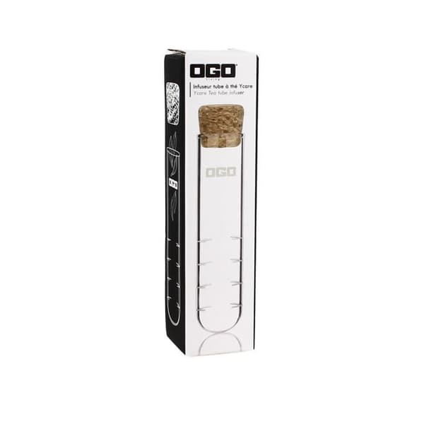 OGO LIVING - YCARE GLASS TUBE TEA INFUSER - 7912048 - Idealisk för att brygga te