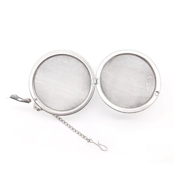 Biteyi Tea Ball Tea Infuser Tefilter i rostfritt stål Kryddsil, med krok (set med 3)