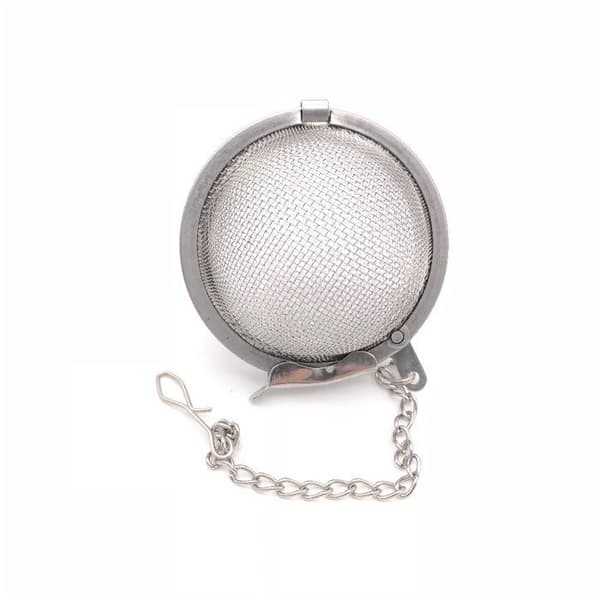 Biteyi Tea Ball Tea Infuser Tefilter i rostfritt stål Kryddsil, med krok (set med 3)
