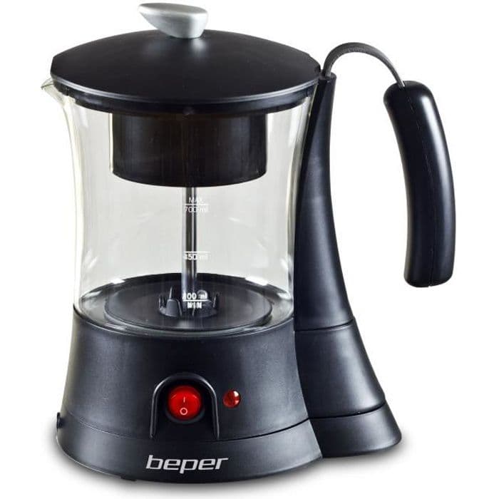 BEPER 90836 Tebryggare - 700 ml - 600 W - svart