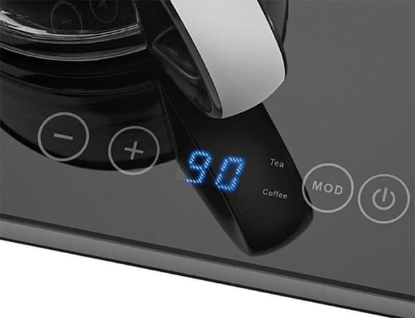 ProfiCook PC-TKS 1056 vattenkokare 1,7 L Svart, Rostfritt stål, Transparent