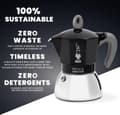 Miniatyrbillede 5 af 8: Bialetti Moka Induktion Moka-kande 6 tz