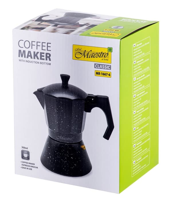 Kaffemaskin för 6 koppar MR-1667-6 MAESTRO