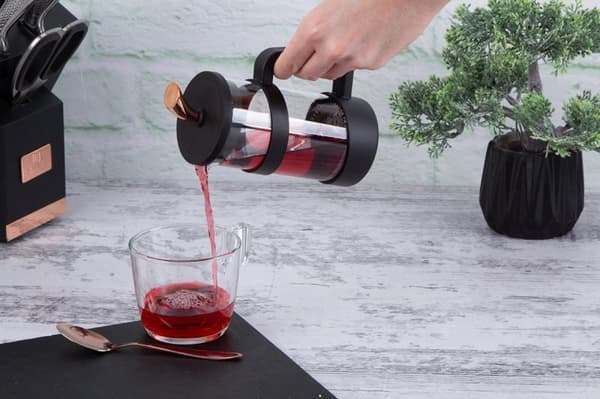 TE BRYGER 1000ml BERLINGER HAUS BH-7616 Sort Rose