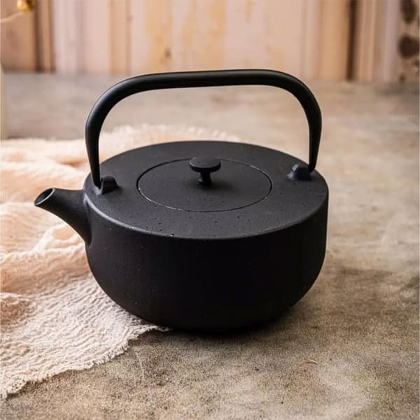 STØBEJRNSKANDE 1.1L MED FILTER KINGHOFF KH-1844